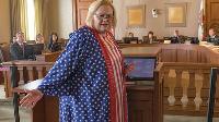 Click to watch 'Mrs. Baskets Goes to Sacramento...' (popup) Baskets